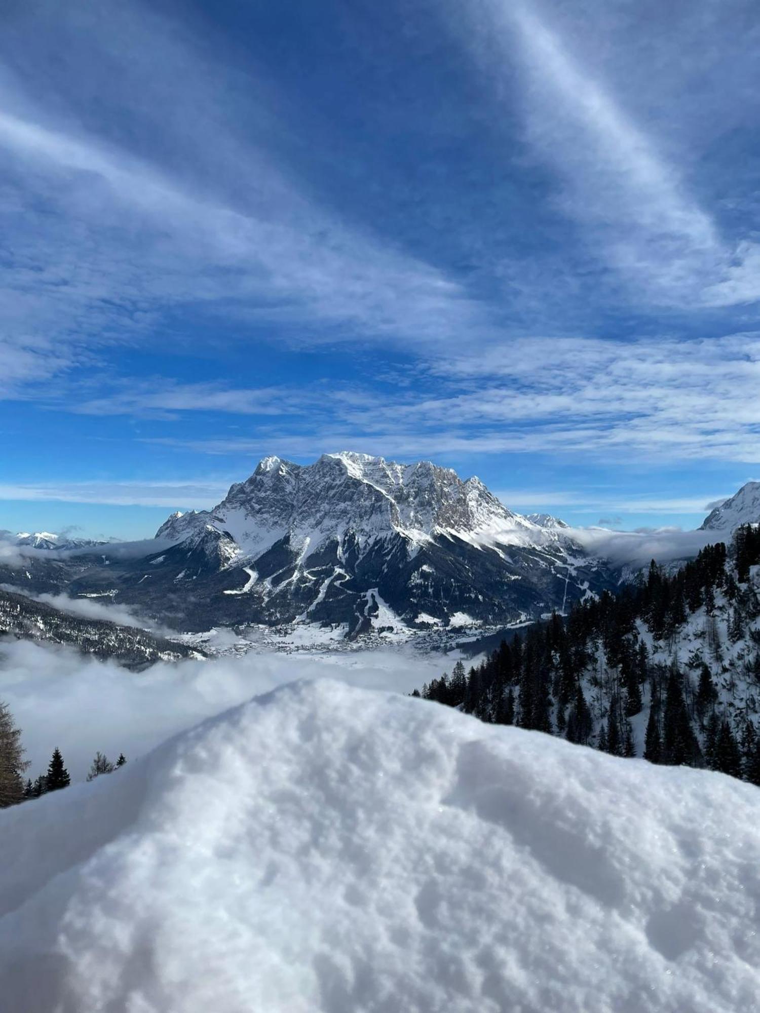 Chalet Zugspitzblick Lermoos Kültér fotó