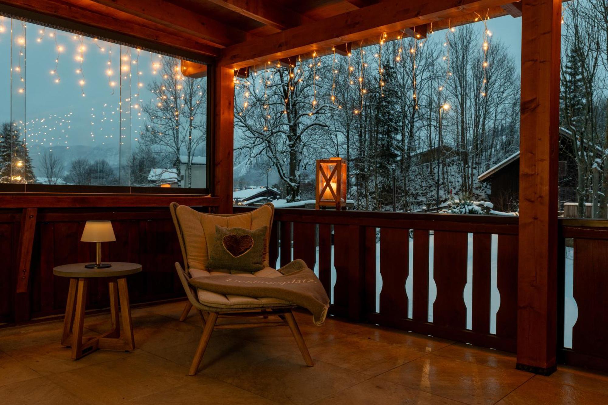 Chalet Zugspitzblick Lermoos Kültér fotó